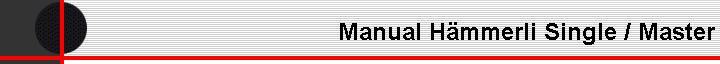 Manual H�mmerli Single / Master