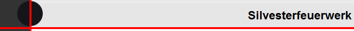 Silvesterfeuerwerk