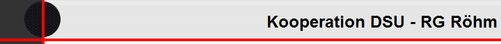 Kooperation DSU - RG Rhm